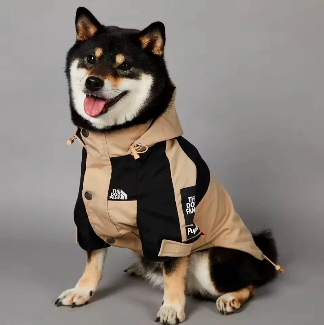 TDF Winter Dog Coat Kaki | Luxury Home Accessories | Heulog Glow