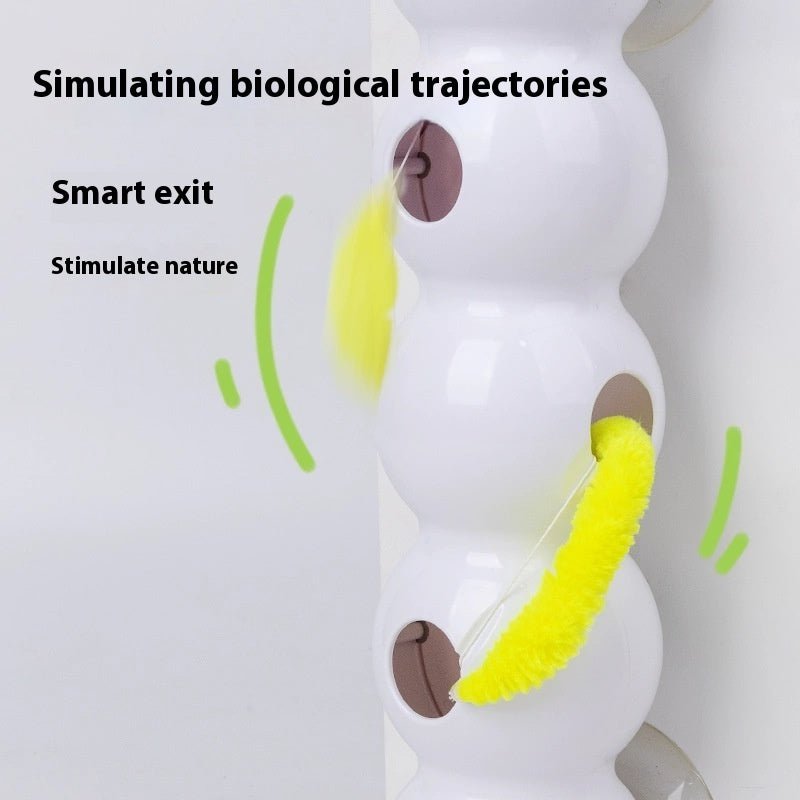 Teasing Cat Toy Automatic Pes Toy With Tail Motion Activated Kitten Toy Rechargeable Smart Interactive Cat Toy Pet Products | Luxury Home Accessories | Heulog Glow