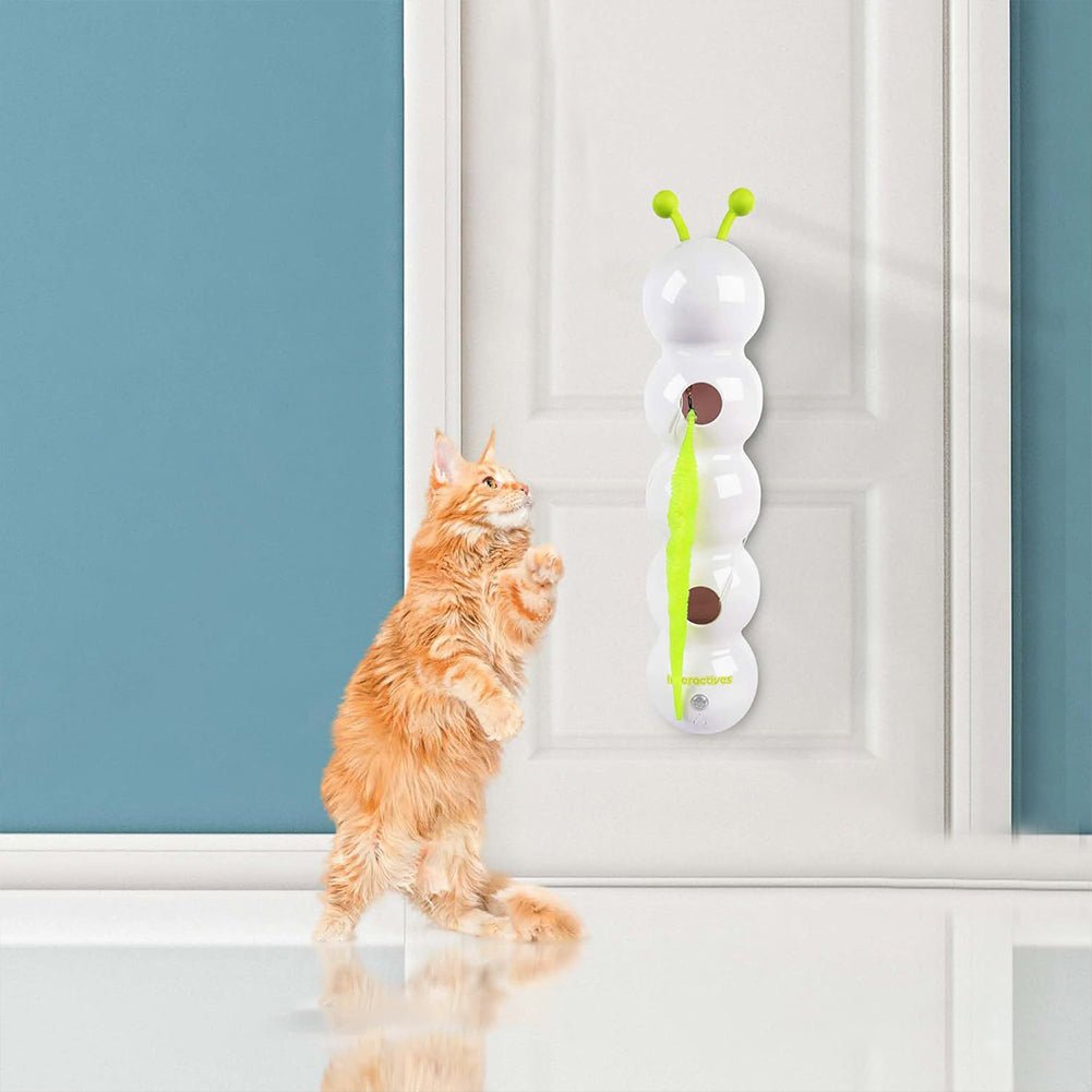 Teasing Cat Toy Automatic Pes Toy With Tail Motion Activated Kitten Toy Rechargeable Smart Interactive Cat Toy Pet Products | Luxury Home Accessories | Heulog Glow