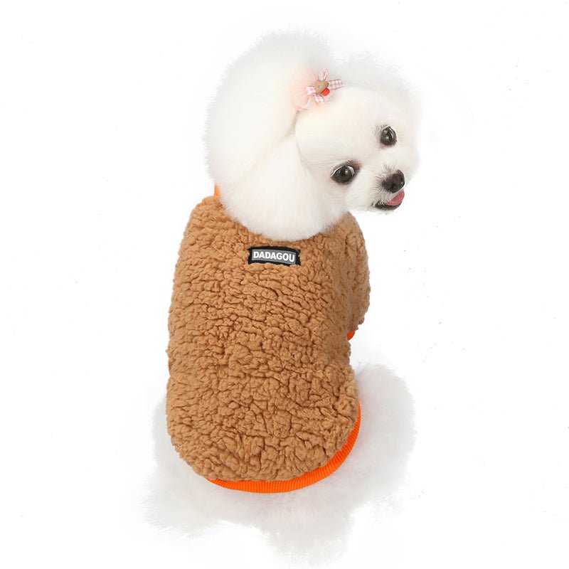 Teddy Bichon Pomeranian Small Dog Pet Winter Warm Two-legged Sweatshirt | Luxury Home Accessories | Heulog Glow