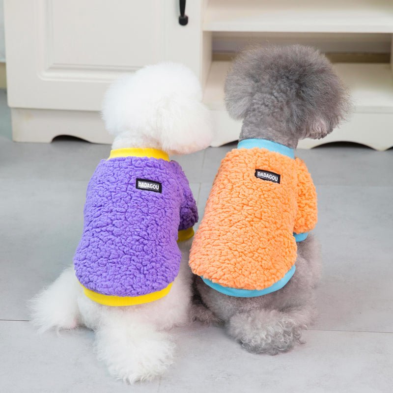 Teddy Bichon Pomeranian Small Dog Pet Winter Warm Two-legged Sweatshirt | Luxury Home Accessories | Heulog Glow