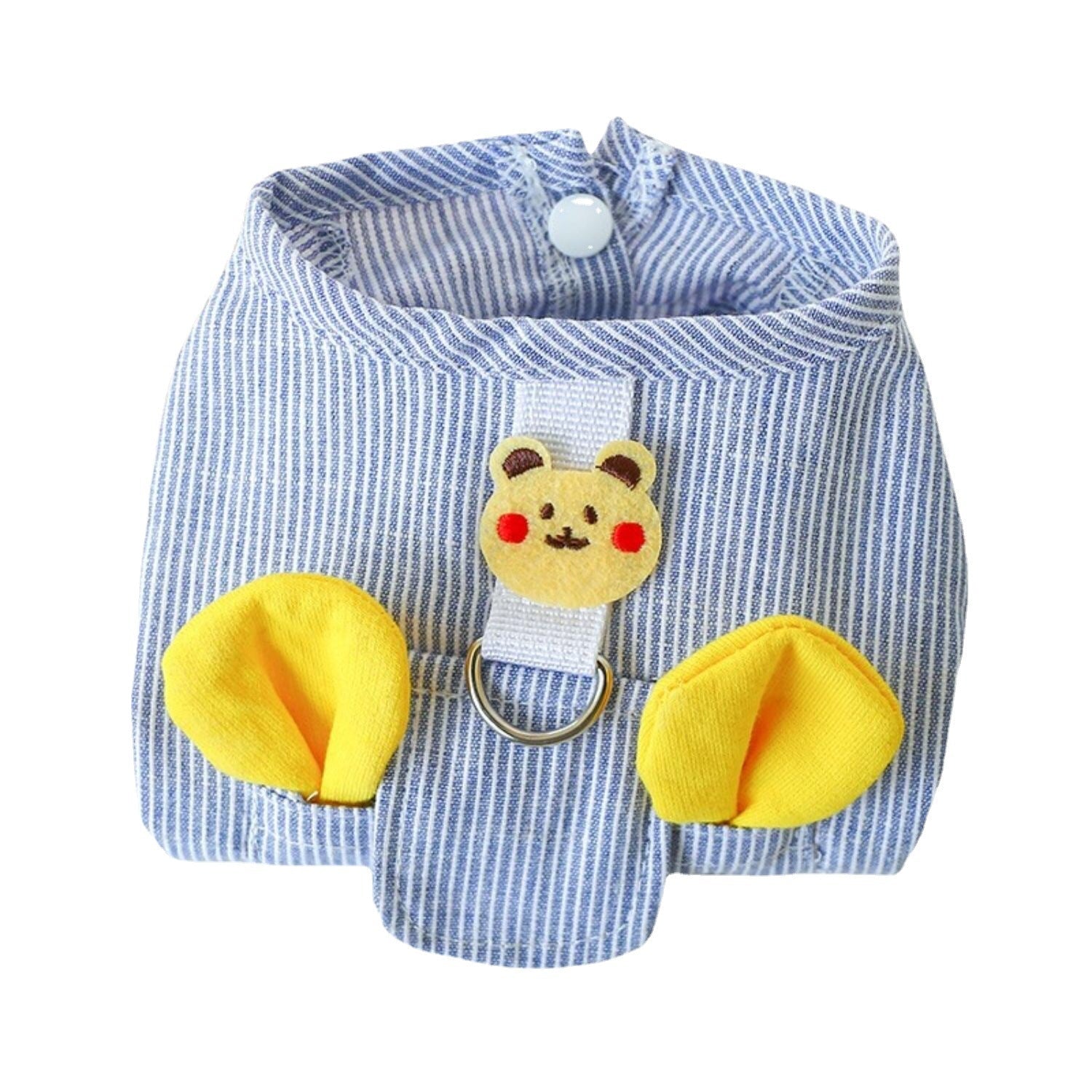Teddy Cat Bichon Pomeranian Small Dog Chest Back Traction Rope Buckle Vest | Luxury Home Accessories | Heulog Glow