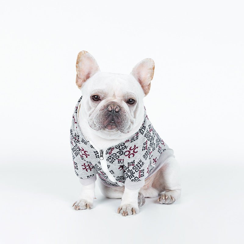 Teddy Dog Pattern Print Pet Clothes | Luxury Home Accessories | Heulog Glow