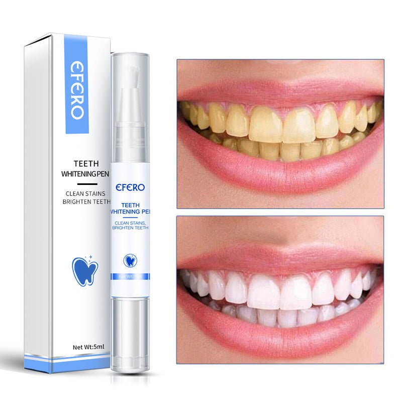 Teeth Whitening Pen Cleaning Serum Remove Plaque Stains Dental Tools Whiten Teeth Oral Hygiene Tooth Whitening Pen | Luxury Home Accessories | Heulog Glow