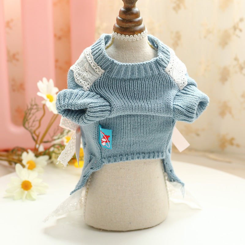 Temperament Princess lady wool dog skirt | Luxury Home Accessories | Heulog Glow