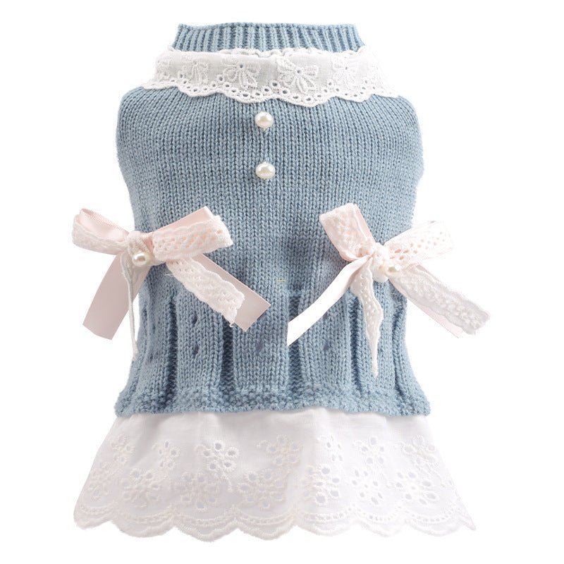 Temperament Princess lady wool dog skirt | Luxury Home Accessories | Heulog Glow