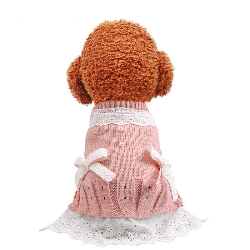 Temperament Princess lady wool dog skirt | Luxury Home Accessories | Heulog Glow