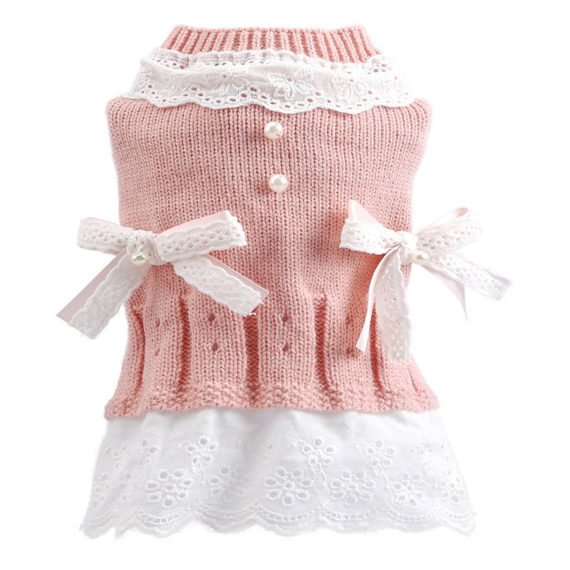 Temperament Princess lady wool dog skirt | Luxury Home Accessories | Heulog Glow