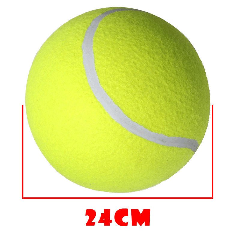 Tennis Pet Toy Inflatable Training Rubber Big Ball Elastic Ten Times Happy Corgi Golden Retriever | Luxury Home Accessories | Heulog Glow