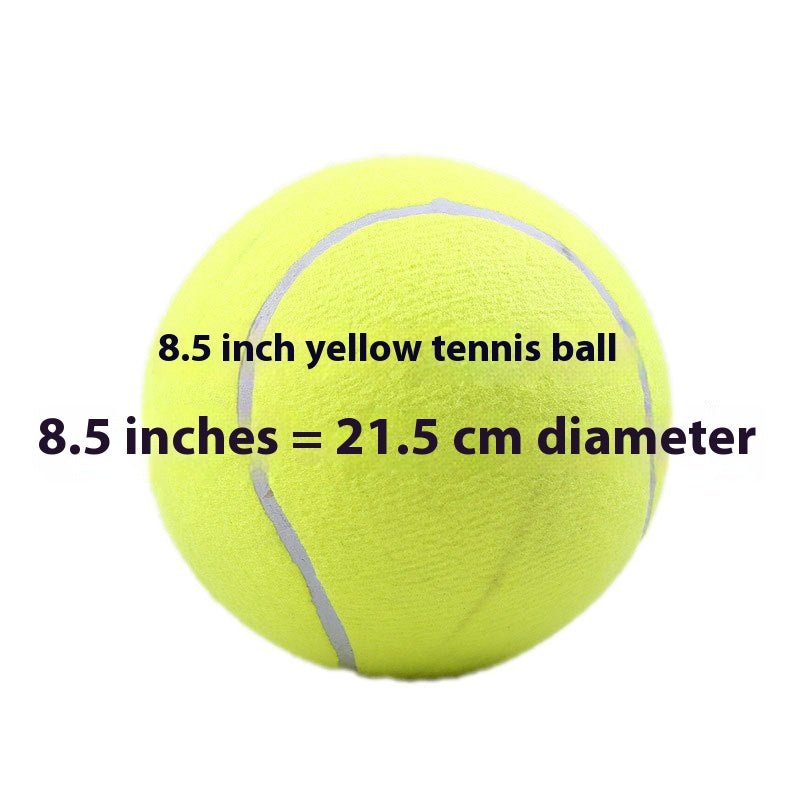 Tennis Pet Toy Inflatable Training Rubber Big Ball Elastic Ten Times Happy Corgi Golden Retriever | Luxury Home Accessories | Heulog Glow