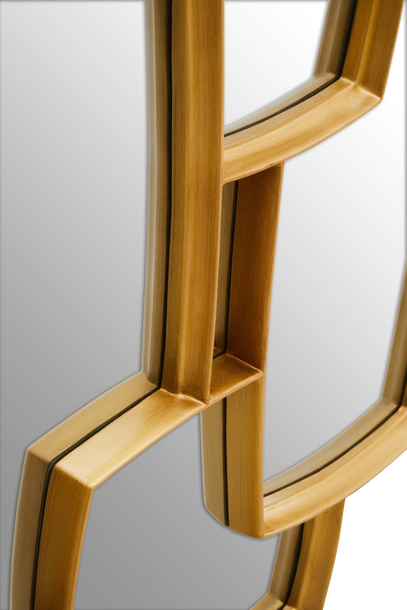 Terni Gold Finish Wall Mirror | Luxury Home Accessories | Heulog Glow