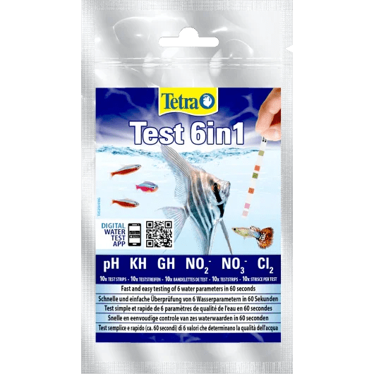 Tetra Test Strips 6in1 - 10 Strips | Luxury Home Accessories | Heulog Glow