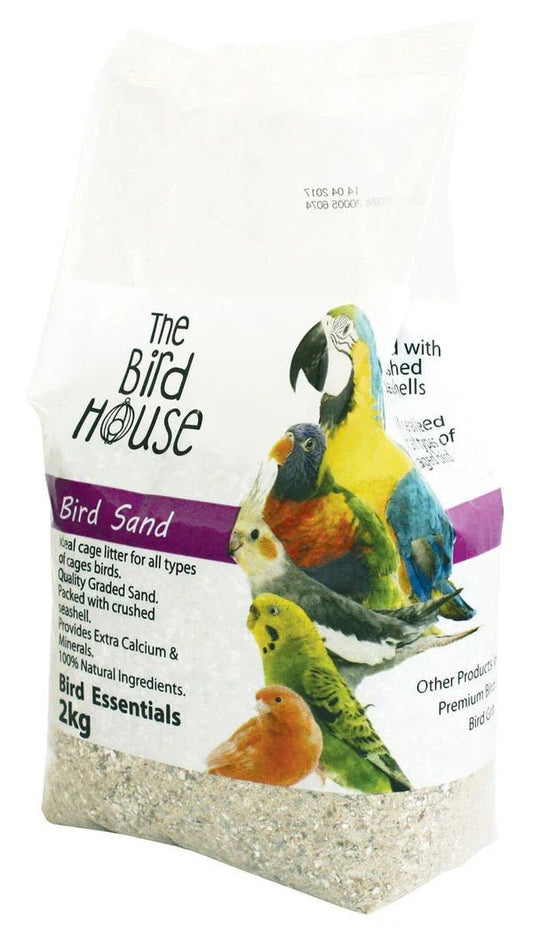 The Bird House - Bird Sand 2kg | Luxury Home Accessories | Heulog Glow