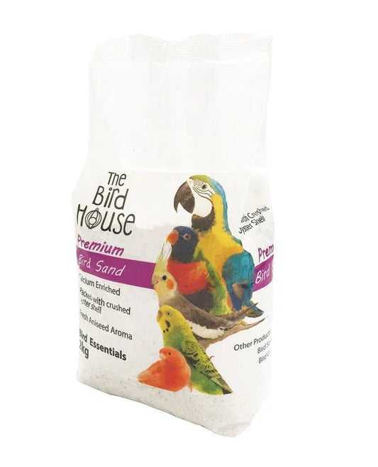 The Bird House - Premium Bird Sand 2kg | Luxury Home Accessories | Heulog Glow