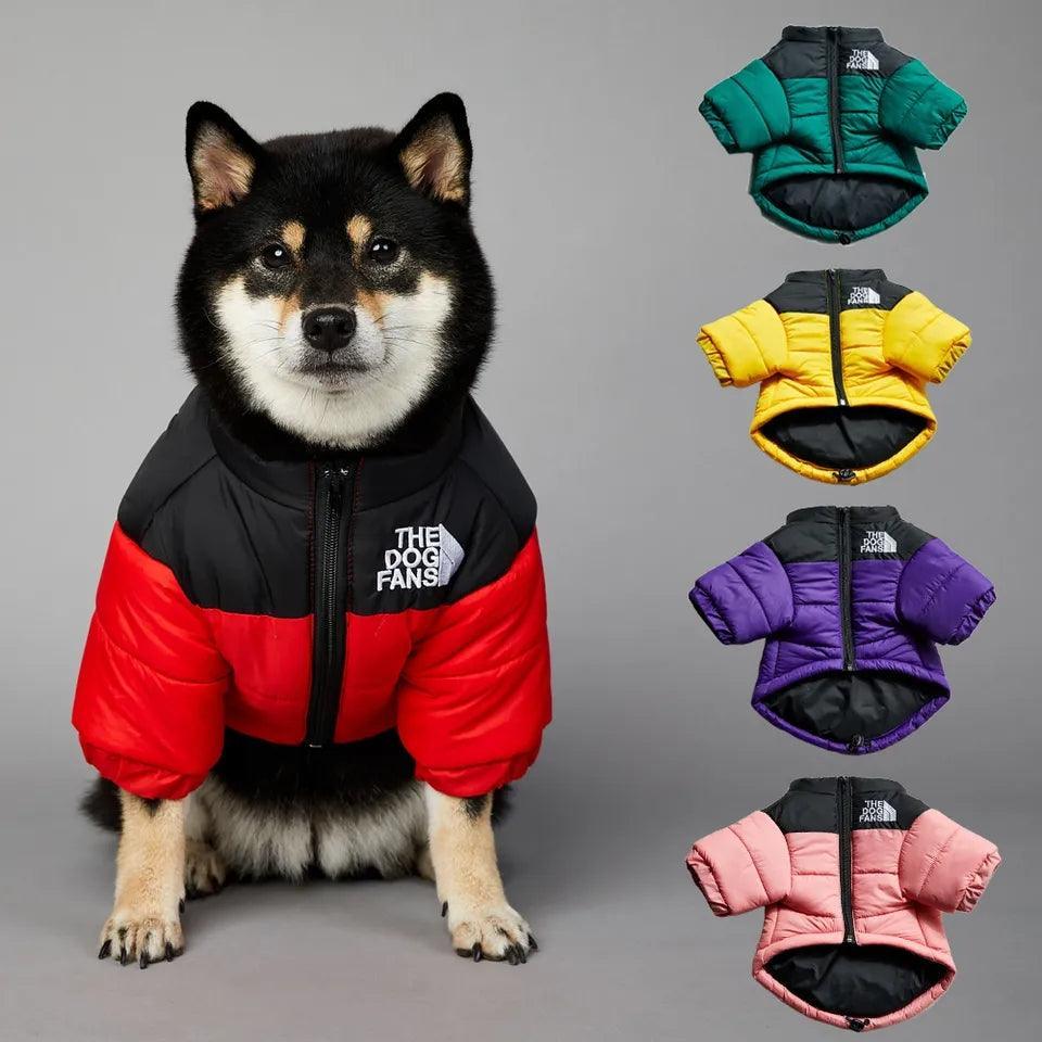 The Dog Fans - Dog Puffer Jacket | Luxury Home Accessories | Heulog Glow