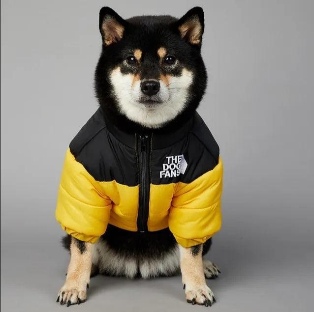 The Dog Fans - Dog Puffer Jacket | Luxury Home Accessories | Heulog Glow