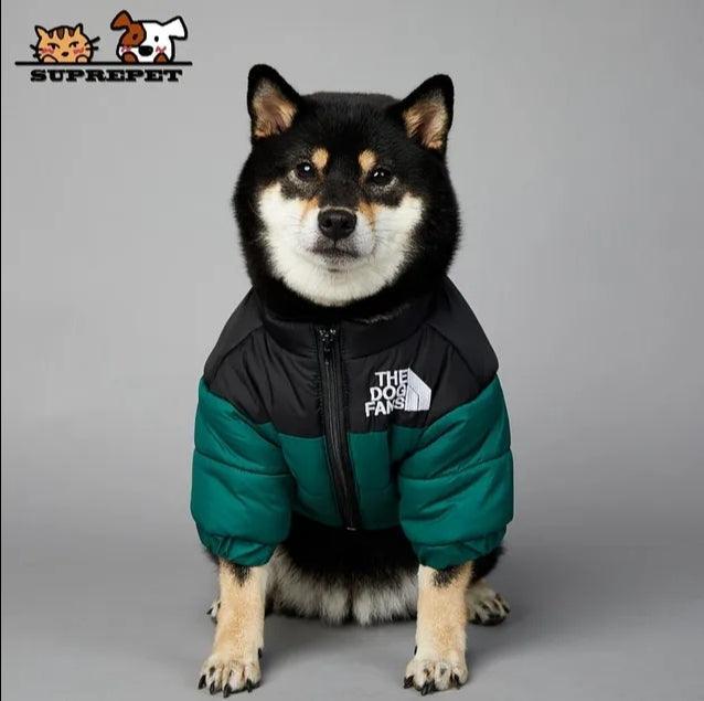 The Dog Fans - Dog Puffer Jacket | Luxury Home Accessories | Heulog Glow