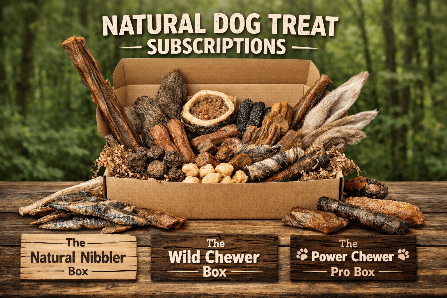 The Natural Nibbler Box | Luxury Home Accessories | Heulog Glow