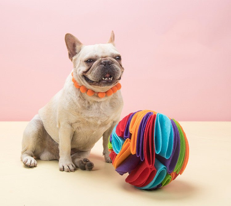 The Pet Dog Smells And Leaks The Food Ball Foldable | Luxury Home Accessories | Heulog Glow
