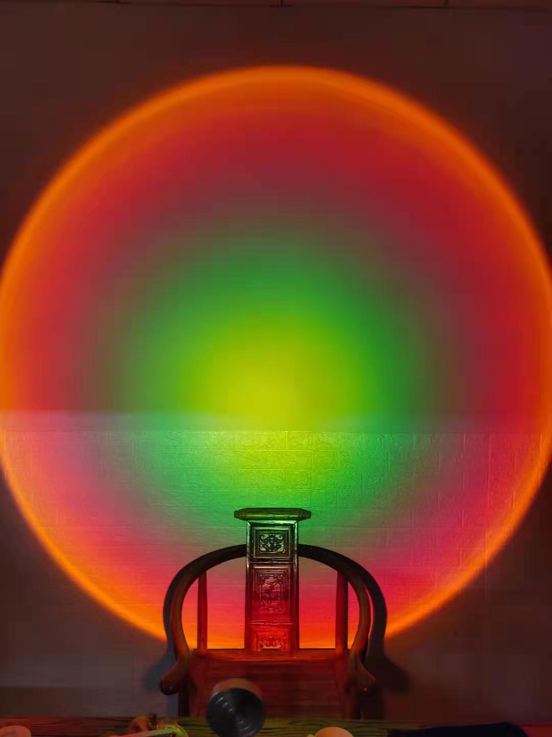 The Sun Never Sets Projection Sunset Atmosphere Light | Luxury Home Accessories | Heulog Glow