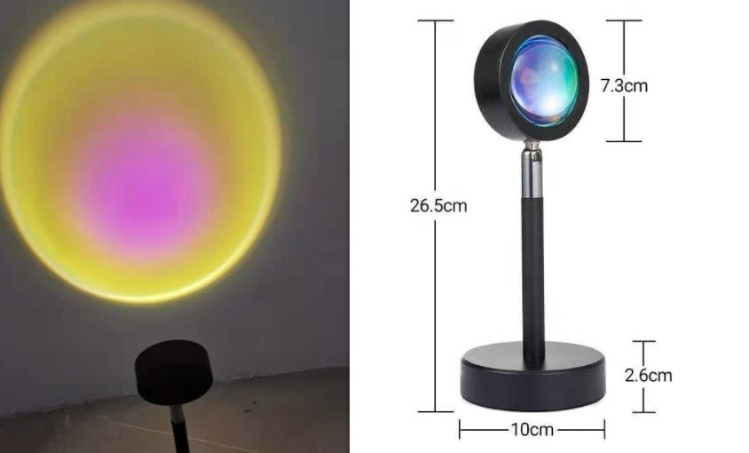 The Sun Never Sets Projection Sunset Atmosphere Light | Luxury Home Accessories | Heulog Glow