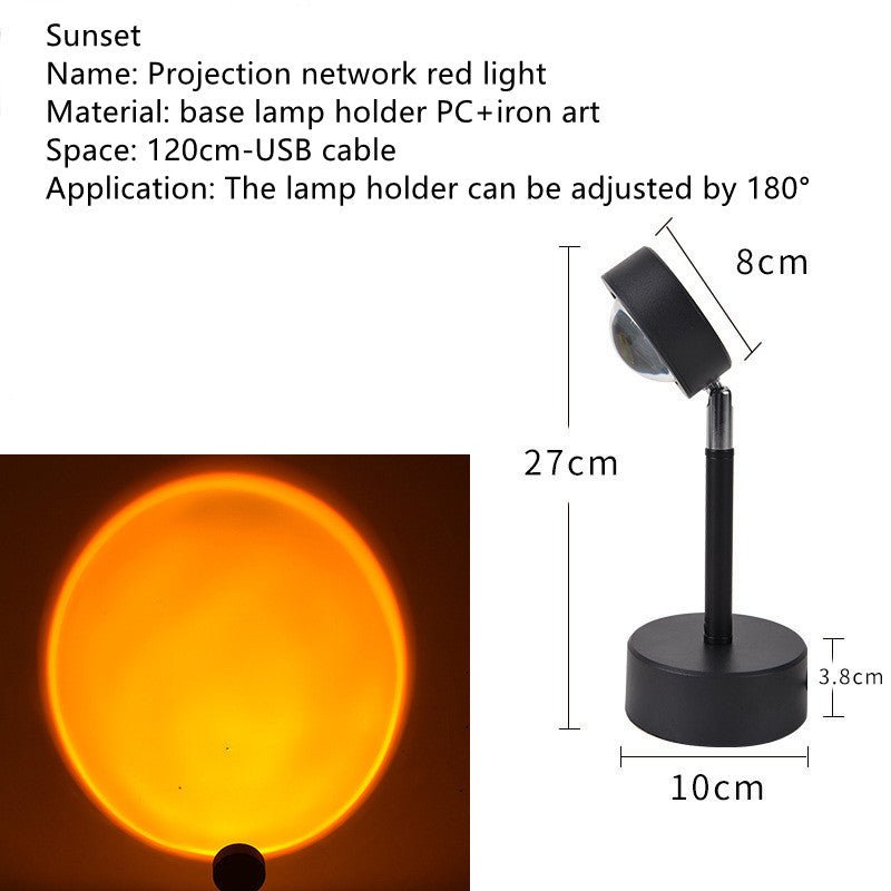 The Sun Never Sets Projection Sunset Atmosphere Light | Luxury Home Accessories | Heulog Glow