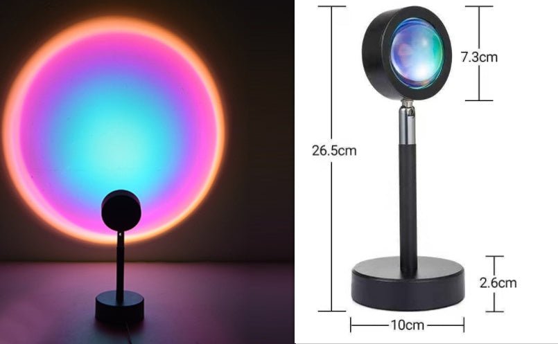The Sun Never Sets Projection Sunset Atmosphere Light | Luxury Home Accessories | Heulog Glow