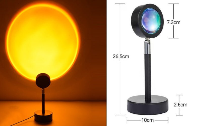 The Sun Never Sets Projection Sunset Atmosphere Light | Luxury Home Accessories | Heulog Glow