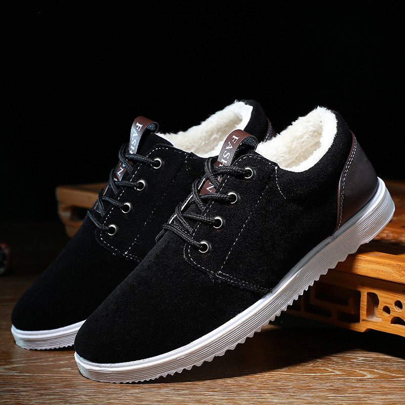 The winter men's casual shoes breathable shoes shoes 1200 British tide scrub and cotton shoes | Luxury Home Accessories | Heulog Glow