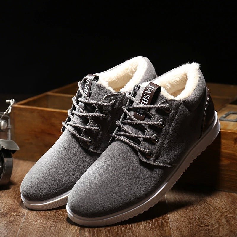 The winter men's casual shoes breathable shoes shoes 1200 British tide scrub and cotton shoes | Luxury Home Accessories | Heulog Glow