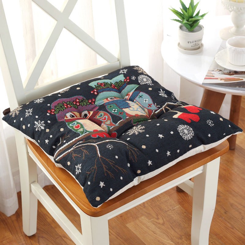 Thickened Non-slip Chair Cushion Tatami Children's Heightened Dining Chair Cushion Solid Wood Stool Car Seat Cushion | Luxury Home Accessories | Heulog Glow