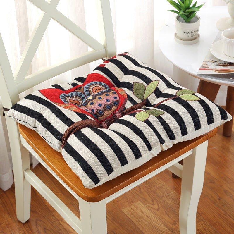 Thickened Non-slip Chair Cushion Tatami Children's Heightened Dining Chair Cushion Solid Wood Stool Car Seat Cushion | Luxury Home Accessories | Heulog Glow