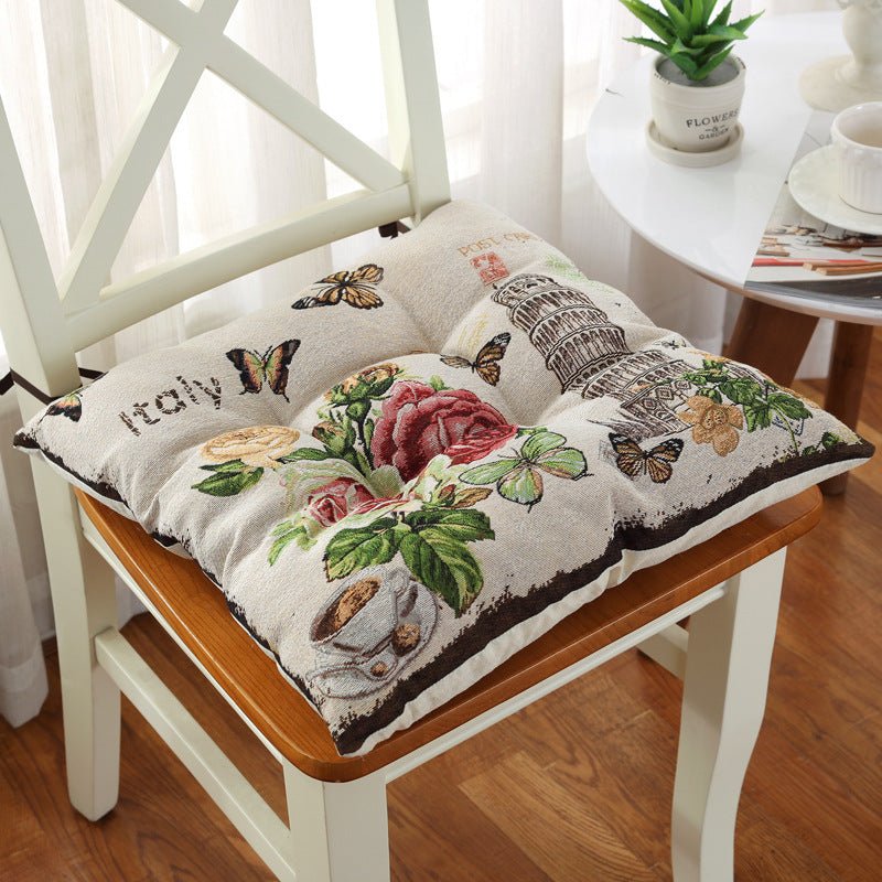 Thickened Non-slip Chair Cushion Tatami Children's Heightened Dining Chair Cushion Solid Wood Stool Car Seat Cushion | Luxury Home Accessories | Heulog Glow
