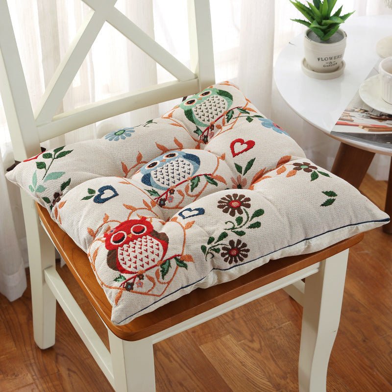 Thickened Non-slip Chair Cushion Tatami Children's Heightened Dining Chair Cushion Solid Wood Stool Car Seat Cushion | Luxury Home Accessories | Heulog Glow