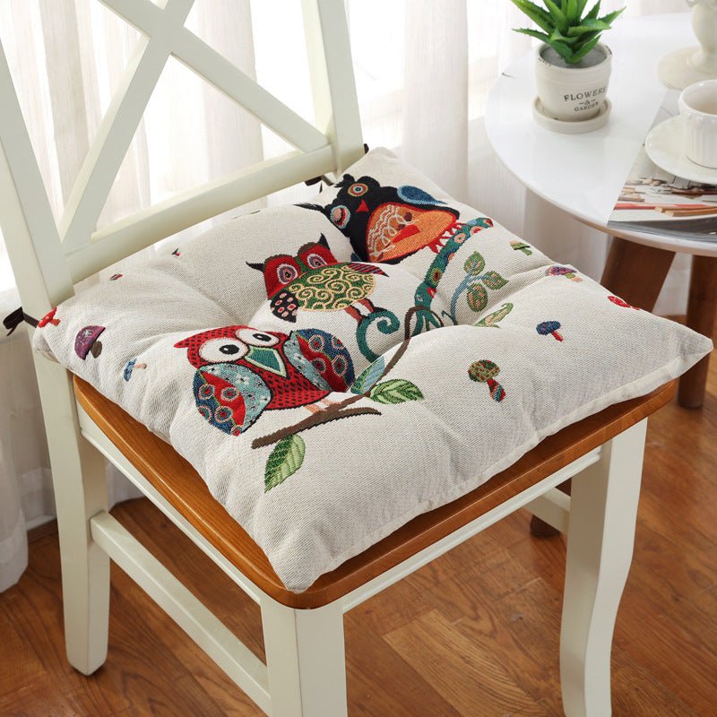 Thickened Non-slip Chair Cushion Tatami Children's Heightened Dining Chair Cushion Solid Wood Stool Car Seat Cushion | Luxury Home Accessories | Heulog Glow