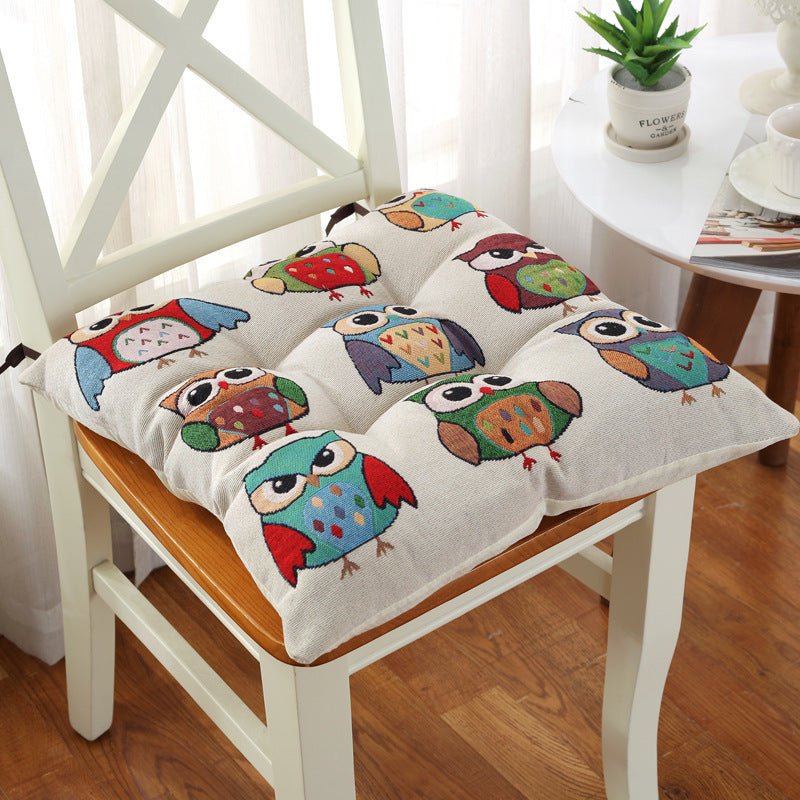Thickened Non-slip Chair Cushion Tatami Children's Heightened Dining Chair Cushion Solid Wood Stool Car Seat Cushion | Luxury Home Accessories | Heulog Glow