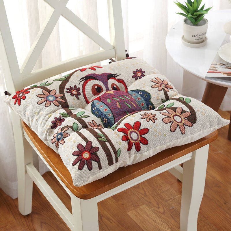 Thickened Non-slip Chair Cushion Tatami Children's Heightened Dining Chair Cushion Solid Wood Stool Car Seat Cushion | Luxury Home Accessories | Heulog Glow