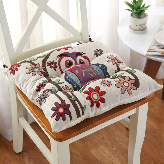 Thickened Non-slip Chair Cushion Tatami Children's Heightened Dining Chair Cushion Solid Wood Stool Car Seat Cushion | Luxury Home Accessories | Heulog Glow