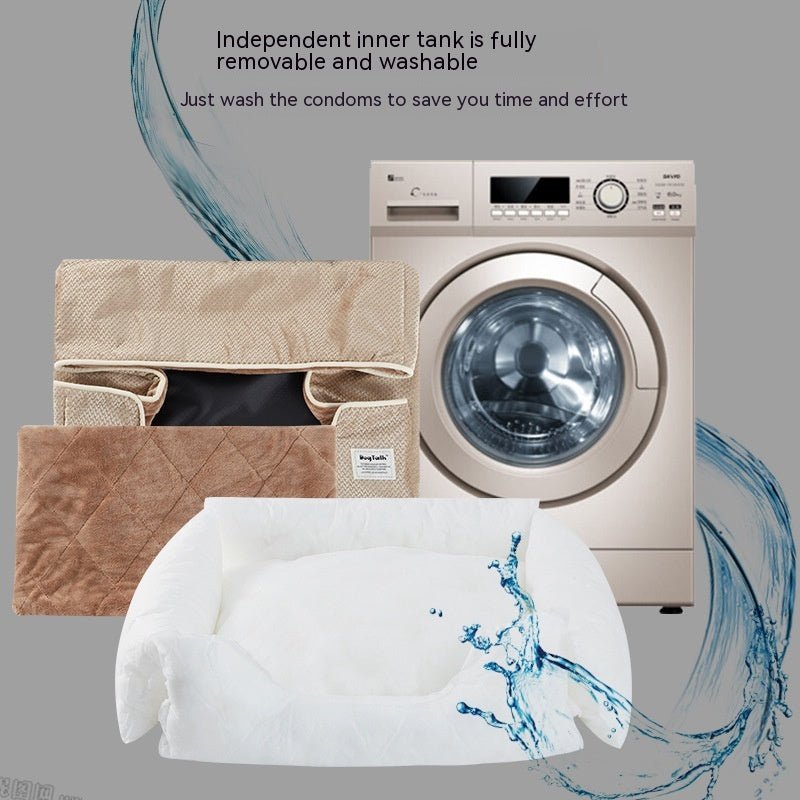 Thickened Winter Warmth Detachable And Washable Dog And Cat Litter | Luxury Home Accessories | Heulog Glow