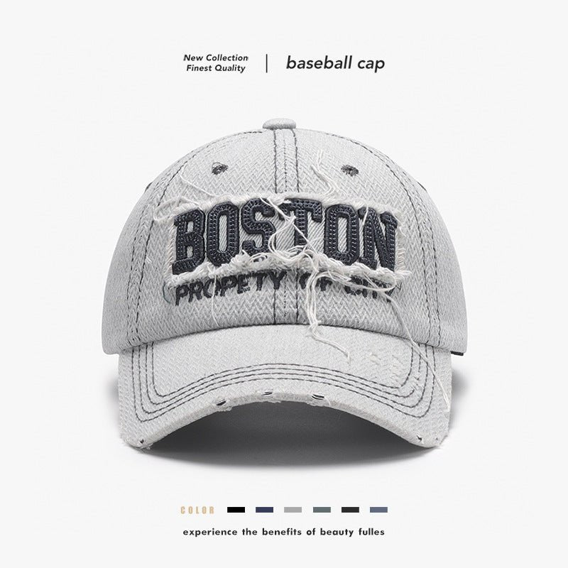 Three-dimensional Embroidery Men's Soft Peaked Cap Outdoor | Luxury Home Accessories | Heulog Glow