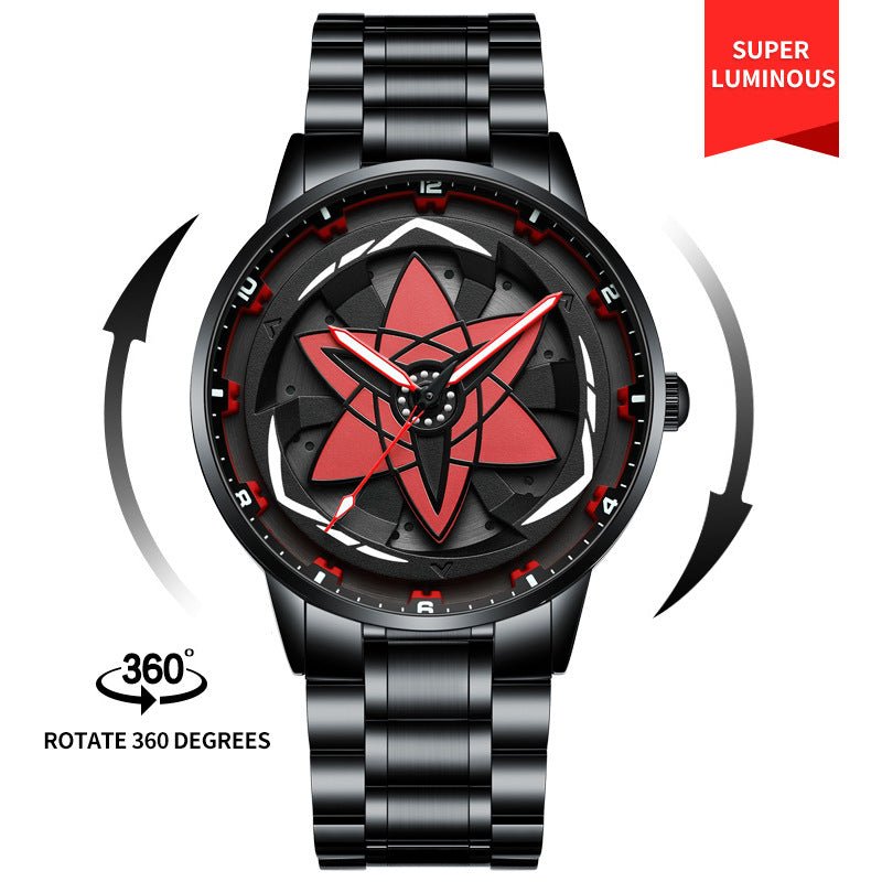 Three-Dimensional Hollow Waterproof Luminous Multifunction Quartz Watch | Luxury Home Accessories | Heulog Glow