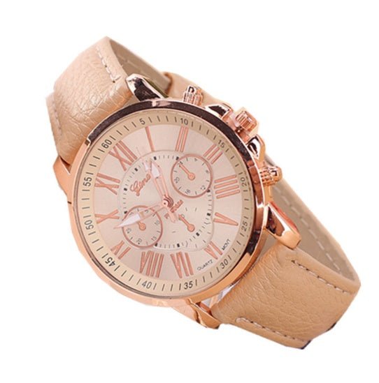 Three eye watches, retro GENEVA, Geneva students, couples, watches, men's belts, quartz trends watches | Luxury Home Accessories | Heulog Glow