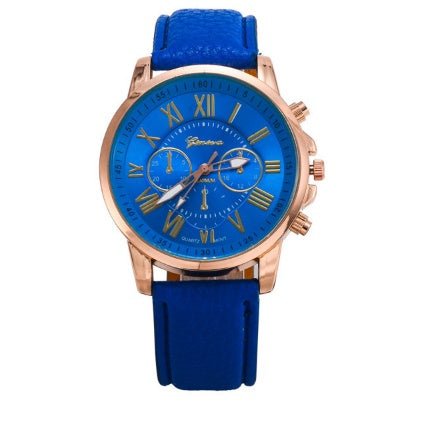 Three eye watches, retro GENEVA, Geneva students, couples, watches, men's belts, quartz trends watches | Luxury Home Accessories | Heulog Glow