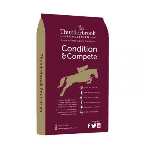Thunderbrook Equestrian Condition & Compete 20kg | Luxury Home Accessories | Heulog Glow