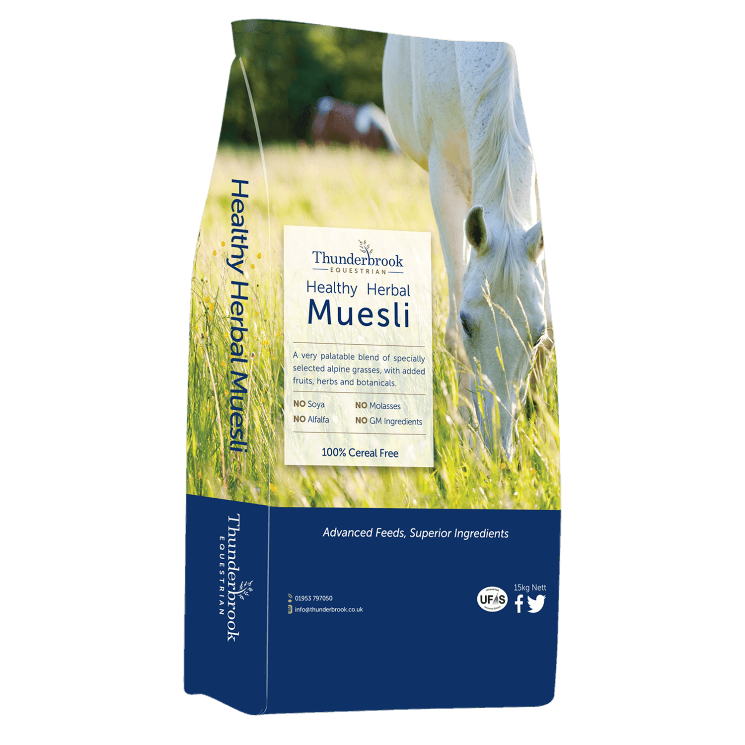 Thunderbrook Equestrian Healthy Herbal Muesli 15kg | Luxury Home Accessories | Heulog Glow