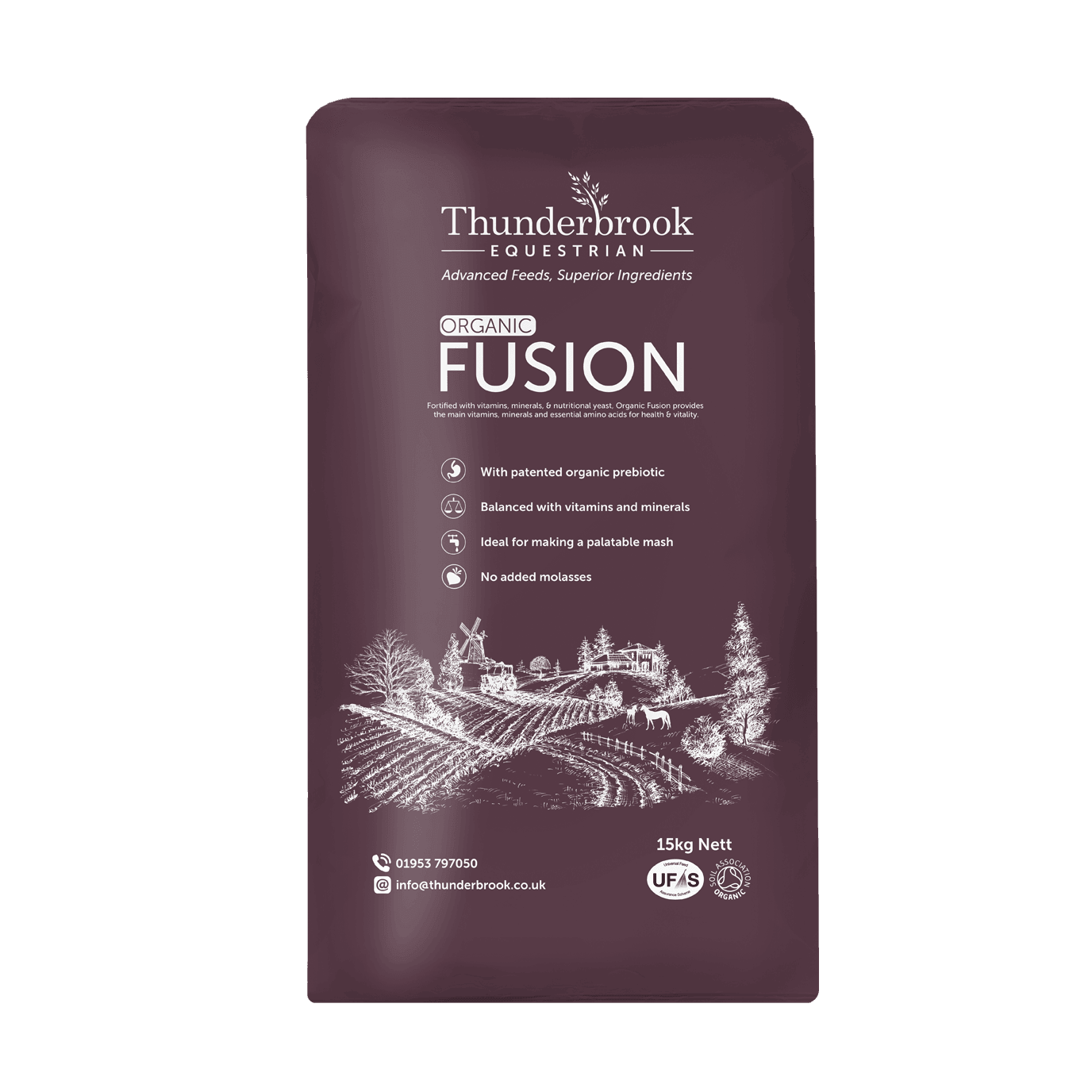 Thunderbrook Organic Fusion 15kg | Luxury Home Accessories | Heulog Glow