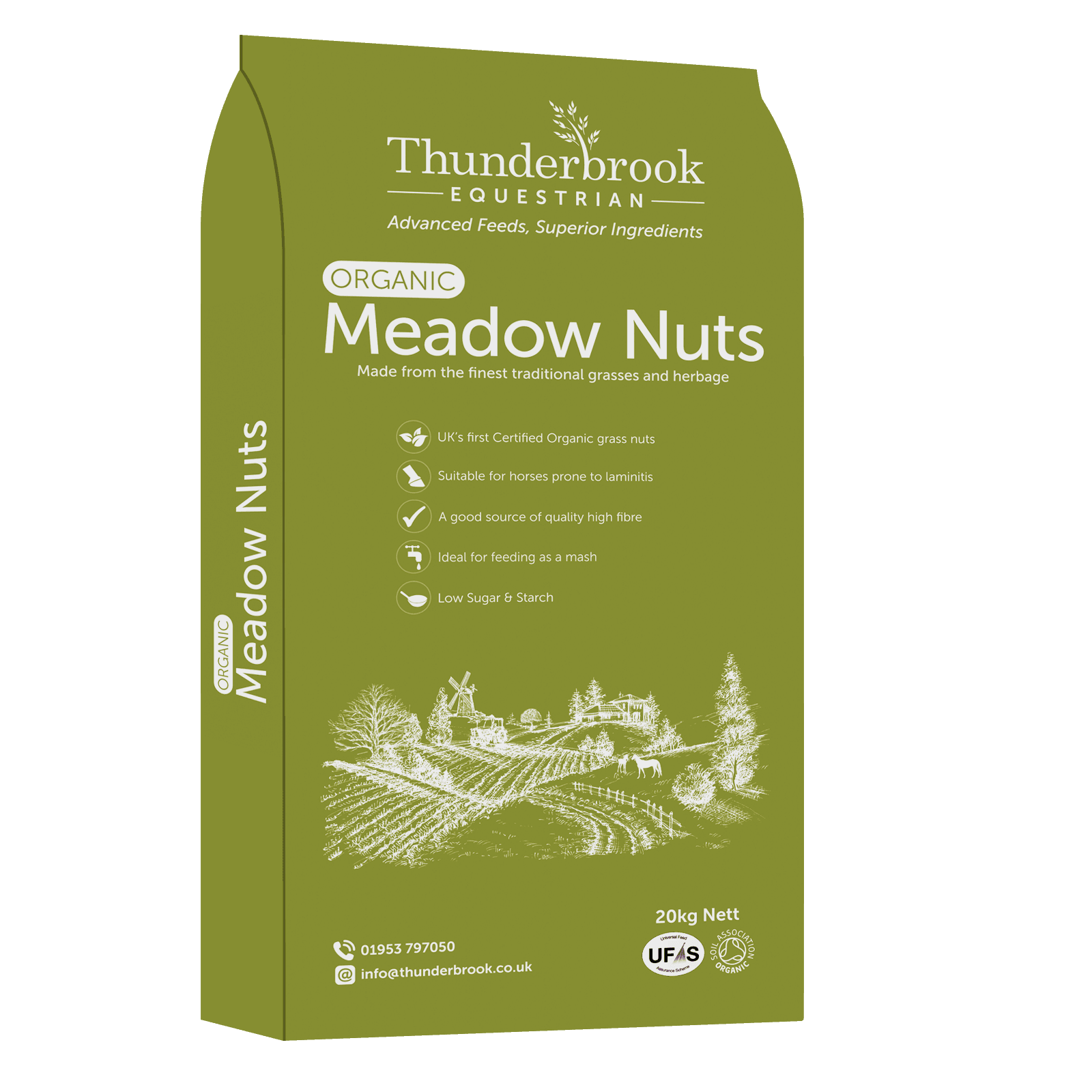 Thunderbrook Organic Meadow Nuts 20kg | Luxury Home Accessories | Heulog Glow