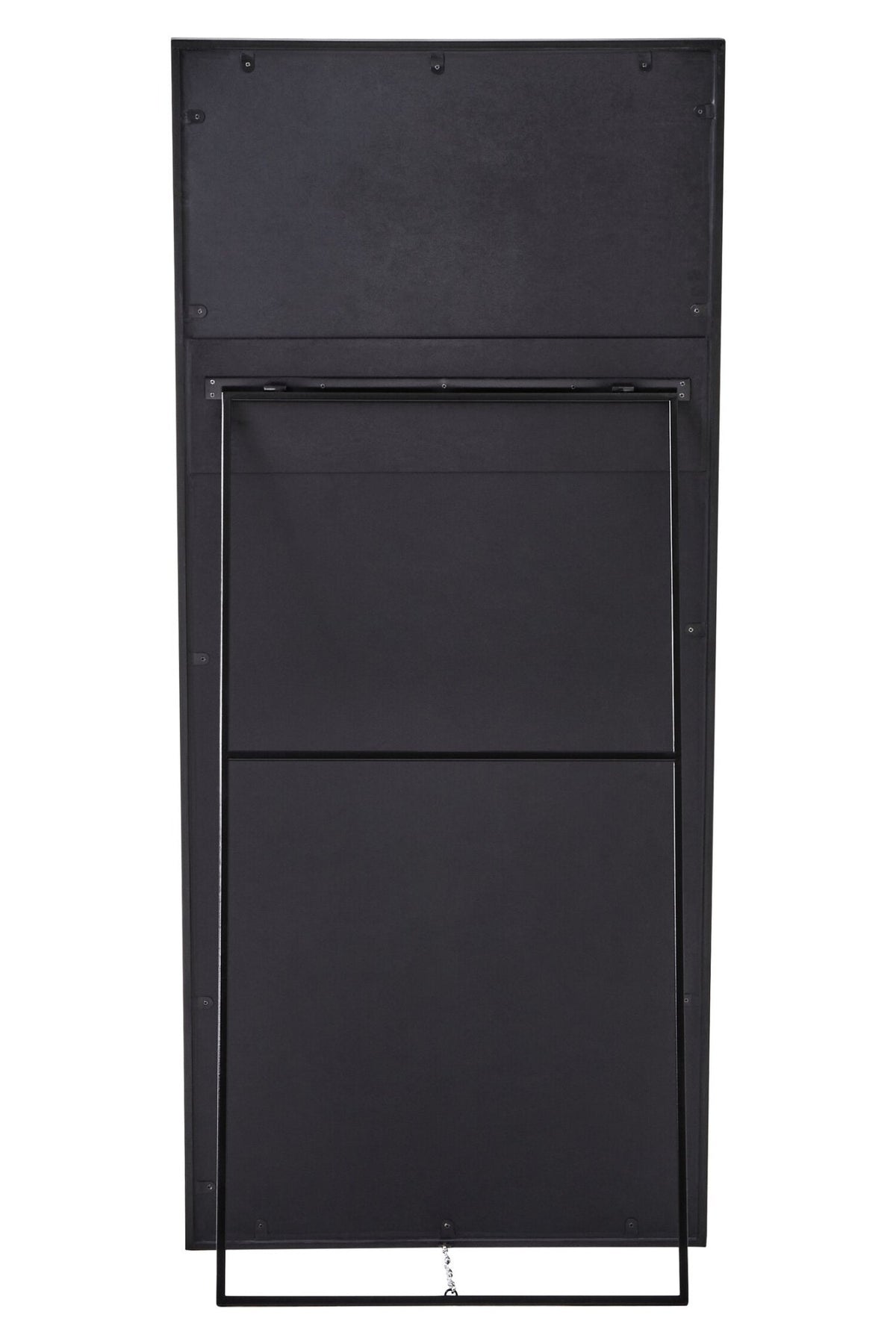 Tiana Floor Standing Mirror Black Frame | Luxury Home Accessories | Heulog Glow