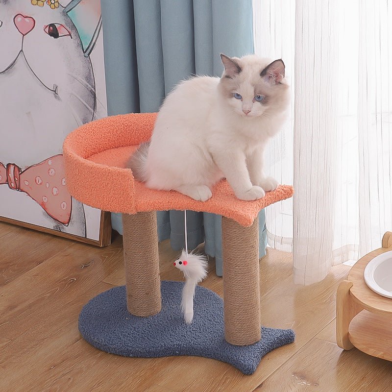 Tianzhu Small Cat Jumping Platform Toy With Nest | Luxury Home Accessories | Heulog Glow