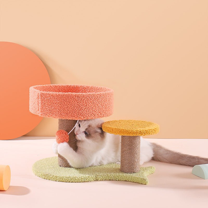Tianzhu Small Cat Jumping Platform Toy With Nest | Luxury Home Accessories | Heulog Glow
